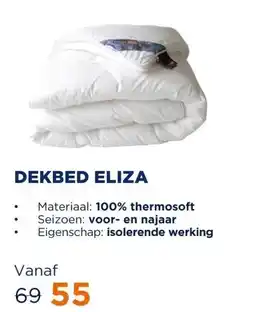 TotaalBED Dekbed Eliza 100% thermosoft enkel | 140x200 aanbieding