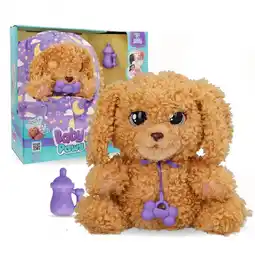 Intertoys Baby Paws labradoodle interactieve knuffel aanbieding