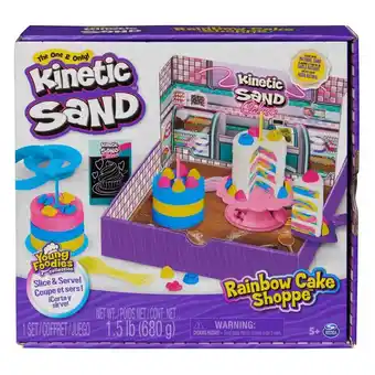 Intertoys Kinetic Sand speelzand regenboog taartwinkel aanbieding