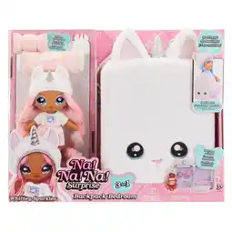 Intertoys Na! Na! Na! Surprise 3-in-1 rugzak speelset Unicorn Whitney Sparkles aanbieding