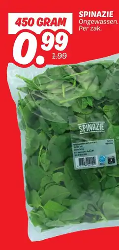 Dekamarkt Spinazie aanbieding