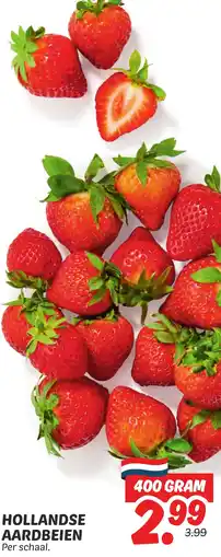 Dekamarkt Hollandse aardbeien aanbieding