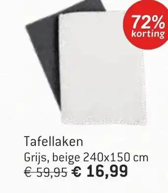 Dekamarkt Tafellaken aanbieding