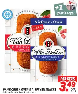 Dekamarkt Van dobben oven & airfryer snacks aanbieding