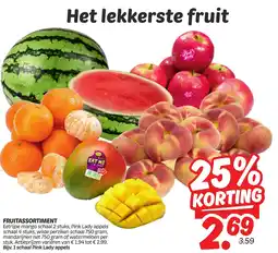 Dekamarkt Fruitassortiment aanbieding