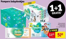 Kruidvat Pampers babydoekjes aanbieding