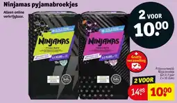 Kruidvat Ninjamas pyjamabroekjes aanbieding