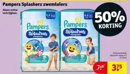 Kruidvat Pampers Splashers zwemluiers aanbieding