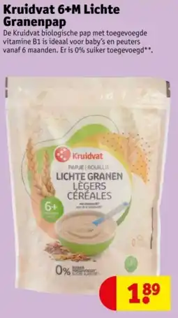 Kruidvat Kruidvat 6+M Lichte Granenpap aanbieding