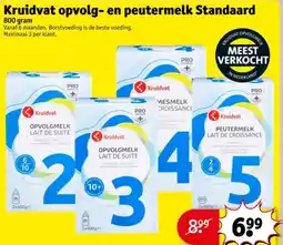 Kruidvat Kruidvat opvolg en peutermelk Standaard aanbieding