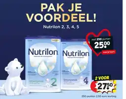 Kruidvat Nutrilon 2, 3, 4, 5 aanbieding