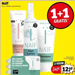 Kruidvat Naïf aanbieding