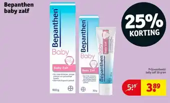 Kruidvat Bepanthen baby zalf aanbieding