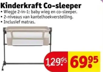 Kruidvat Kinderkraft Co-sleeper aanbieding