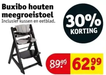 Kruidvat Buxibo houten meegroeistoel aanbieding