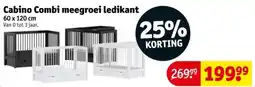 Kruidvat Cabino Combi meegroei ledikant aanbieding