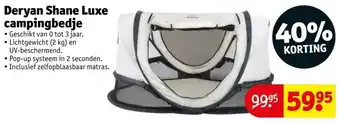 Kruidvat Deryan Shane Luxe campingbedje aanbieding