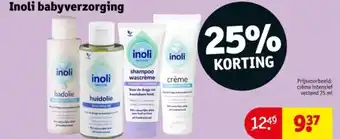 Kruidvat Inoli babyverzorging aanbieding