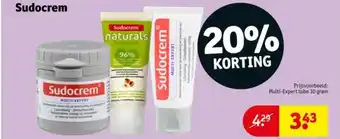 Kruidvat Sudocrem aanbieding