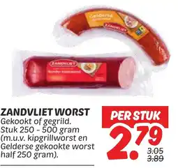 Dekamarkt Zandvliet worst aanbieding
