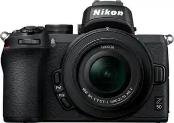 Bol.com Nikon Z50 - Systeemcamera + NIKKOR Z 16-50mm lens aanbieding