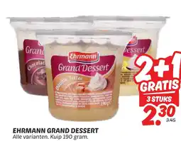 Dekamarkt Ehrmann grand dessert aanbieding