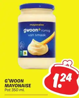 Dekamarkt G'WOON MAYONAISE aanbieding
