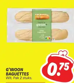 Dekamarkt G'woon baguettes aanbieding