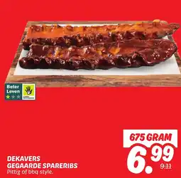 Dekamarkt Dekavers gegaarde spareribs aanbieding