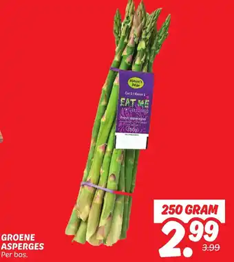 Dekamarkt Groene asperges aanbieding