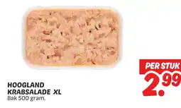 Dekamarkt Hoogland krabsalade XL aanbieding
