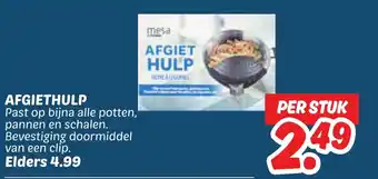 Dekamarkt Afgiethulp aanbieding