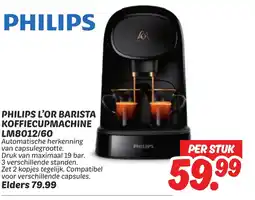 Dekamarkt Philips l'or barista koffiecupmachine aanbieding