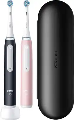 Coolblue Oral-B iO 3N Zwart en Roze Duo pack aanbieding