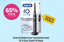 Plein.nl Oral-B Elektrische Tandenborstel iO 9 Duo Zwart & Roze aanbieding