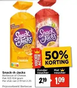 Vomar Voordeelmarkt Snack-A-Jacks aanbieding