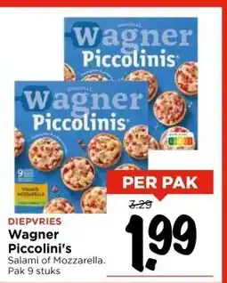 Vomar Voordeelmarkt DIEPVRIES Wagner Piccolini's aanbieding