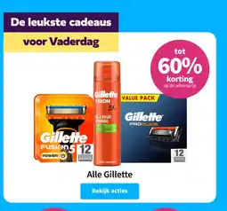 Plein.nl Alle Gillette aanbieding