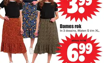 Dirk Dames rok s-xl aanbieding