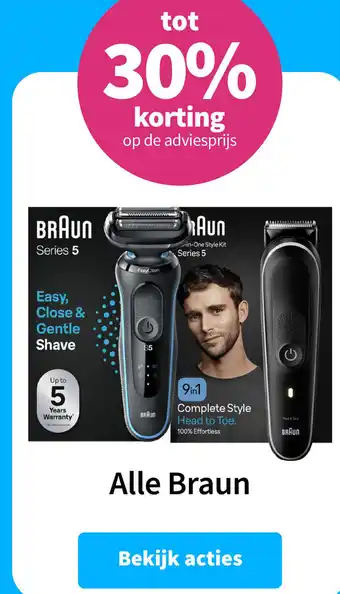 Plein.nl Alle Braun aanbieding