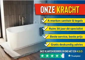 Sani-Dump ONZE KRACHT aanbieding