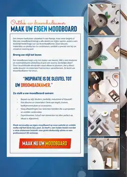 Sani-Dump MAAK NU UW MOODBOARD aanbieding
