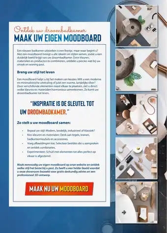 Sani-Dump MAAK NU UW MOODBOARD aanbieding