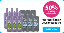 Plein.nl Alle Andrélon en Dove multipacks aanbieding