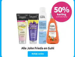 Plein.nl Alle John Frieda en Guhl aanbieding