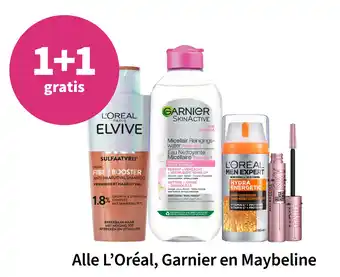 Plein.nl Alle L'Oréal, Garnier en Maybeline aanbieding