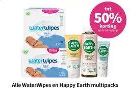 Plein.nl Alle WaterWipes en Happy Earth multipacks aanbieding