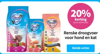 Plein.nl Renske droogvoer voor hond en kat aanbieding