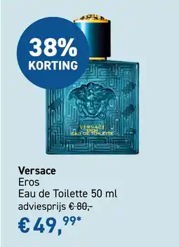 Mooi parfumerie Versace Eros aanbieding