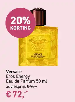 Mooi parfumerie Versace Eros Energy aanbieding